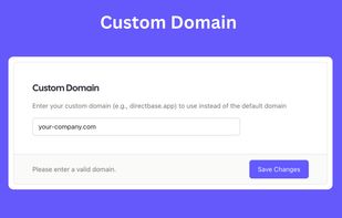 Directbase screenshot 2