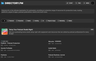 Directory.fm screenshot 2