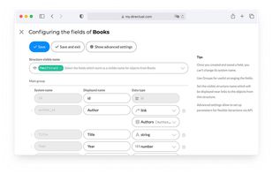 Directual screenshot 1