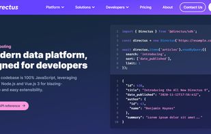 Directus screenshot 1