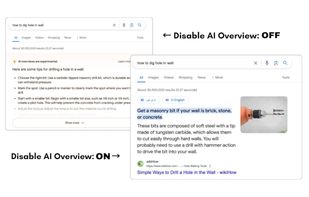 Disable AI Overview screenshot 1