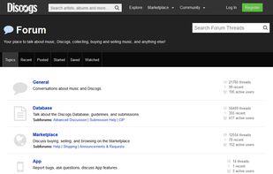 Discogs screenshot 3