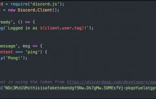 Basic Ping > Pong script, where if a user says "ping" the bot replies with "pong"