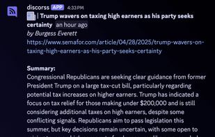 Discorss screenshot 1