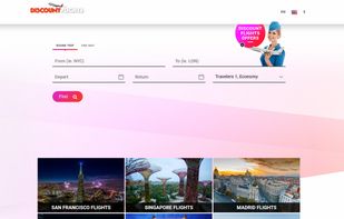 DiscountFlights.com screenshot 1