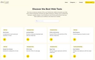 Discover Web Tools screenshot 1
