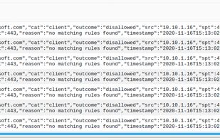 Enforcement of rules based on hostnames.