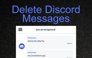 DisDeleter screenshot 1