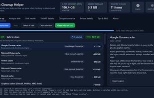 Disk Cleanup Helper screenshot 1