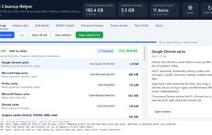 Disk Cleanup Helper screenshot 1