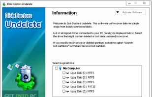 Disk Doctors Undelete screenshot 1