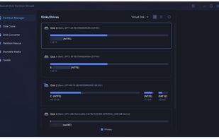 iBeesoft Disk Partition Wizard screenshot 1