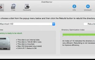 DiskWarrior screenshot 1