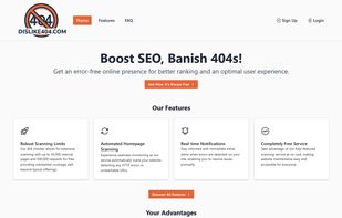 dislike404.com screenshot 1