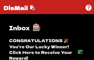 Inbox to receive emails 