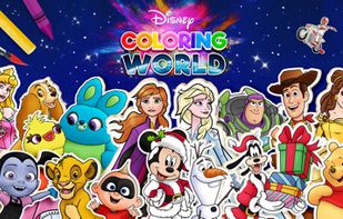 Disney Coloring World screenshot 1
