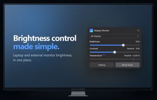 Brightness control made simple.