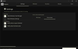 Displon screenshot 1