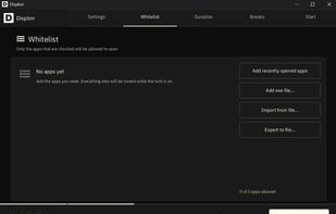Displon screenshot 1
