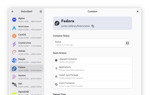 DistroShelf screenshot 1