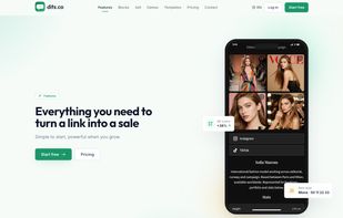 Features: Everything you need to turn a link into a sale
Simple to start, powerful when you grow.