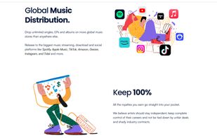 Ditto Music screenshot 1