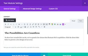Divi screenshot 2