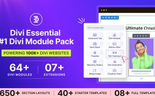 Divi Essential Productivity Plugin for Divi Builder