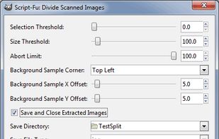 Divide Scanned Images screenshot 1