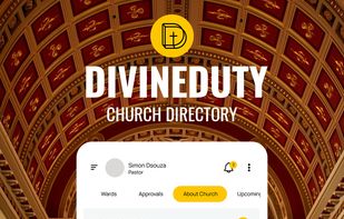 Divine Duty Church Management System screenshot 1