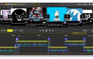 DJ.Studio Carousel view