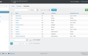 DjangoSuit screenshot 1