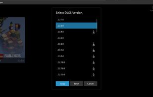 DLSS Swapper screenshot 1