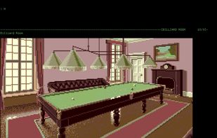 dMagnetic 0.30, running "The Guild of Thieves" in xterm.