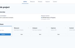 Project phases overview
