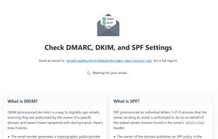 DMARC Checker Home