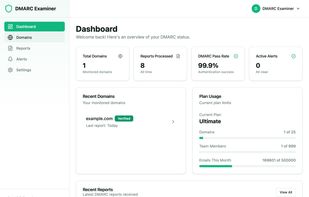 DMARC Examiner screenshot 3