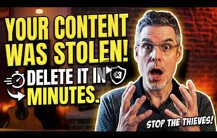 Stolen content? Take it down in minutes — not hours.
