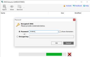 DMG Extractor screenshot 1