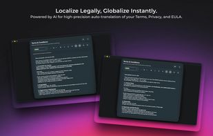 Add your terms with SLA injection, auto-translation and auto-localization.