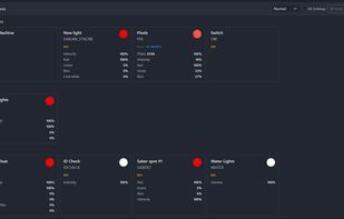 Direct fixture control