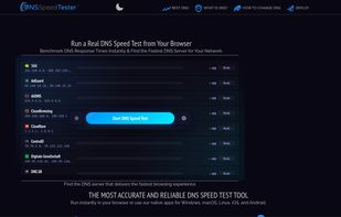 Dns Speed Tester screenshot 1