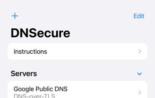 DNSecure screenshot 1