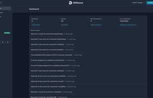 DNSense - Dashboard