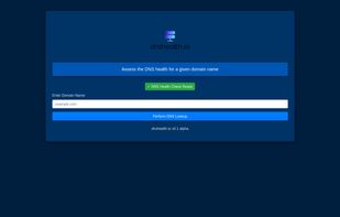 dnshealth.io screenshot 1