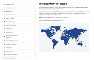 DNSPropagate.com screenshot 1