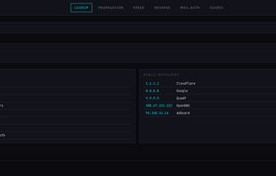 DNSRecon screenshot 1