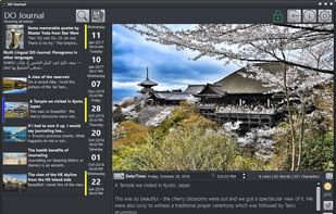 Multiple themes and styles available in the application. 