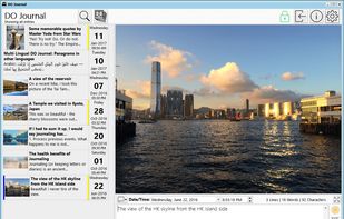 Multiple themes and styles available in the application. 