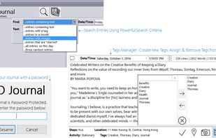 Search, Tag management and password protection included.